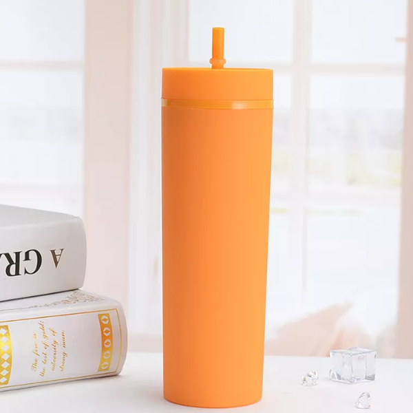 16oz (30.UNITS) Skinny Matte Pastell Colored Acryl Tumblers