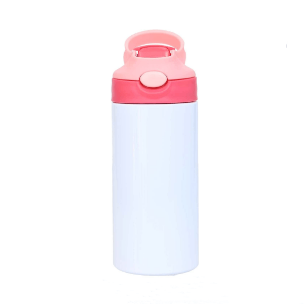 25 Stück 12oz/20oz Kind Sublimation Becher, leer, isoliert, niedlich, Schnabel Becher, Edelstahl Wasserflasche Sublimation Tumbler