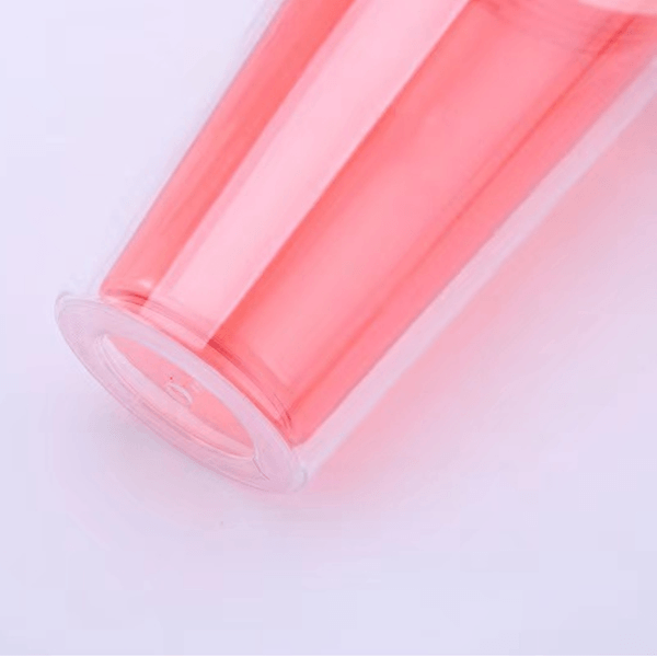 16oz CASE(48 UNITS) Mickey Ears Acrylic clear straw tumbler