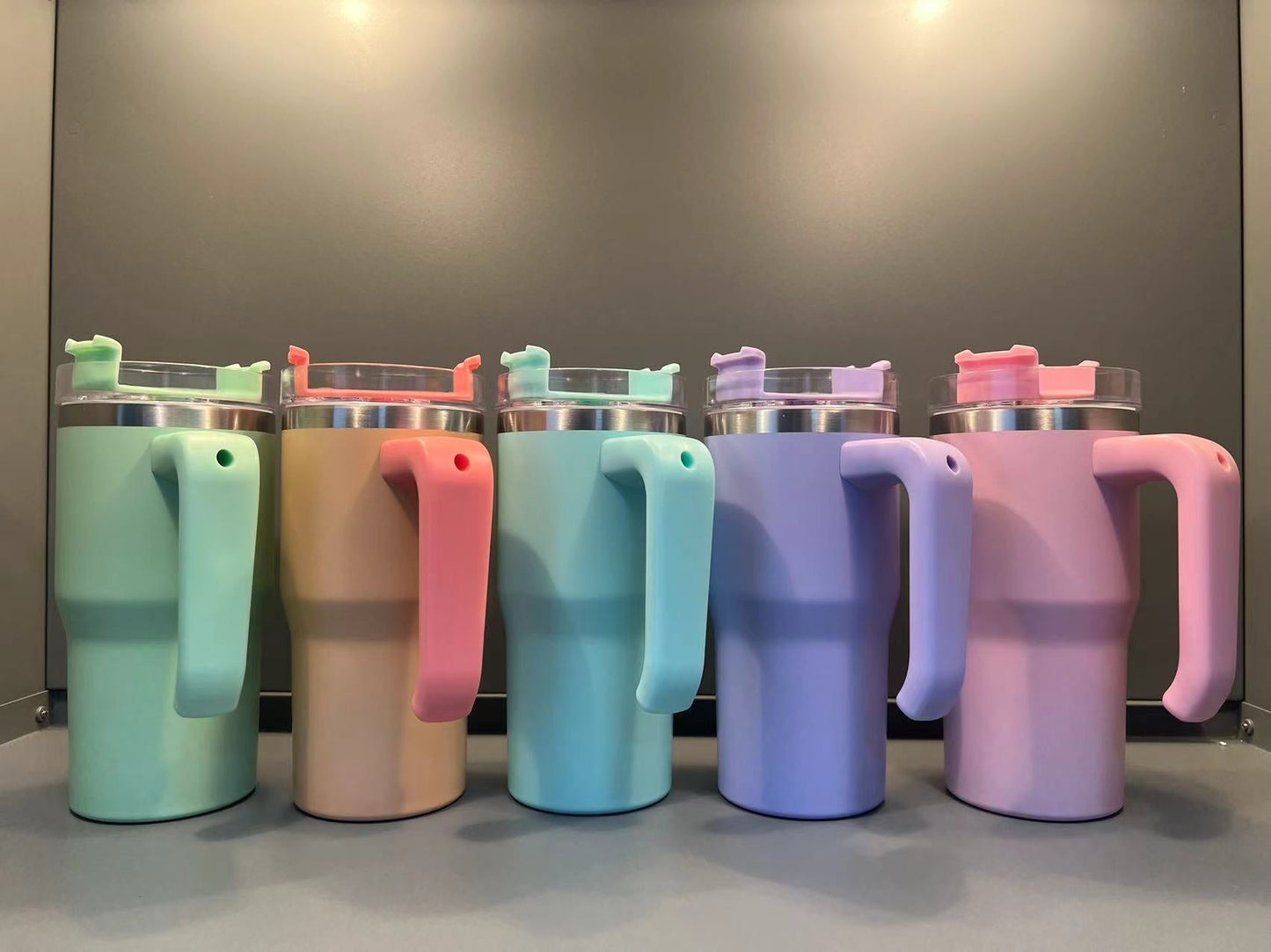 20oz CASE (25 UNITS) Matte/Glossy Sublimation Tumbler with Handle