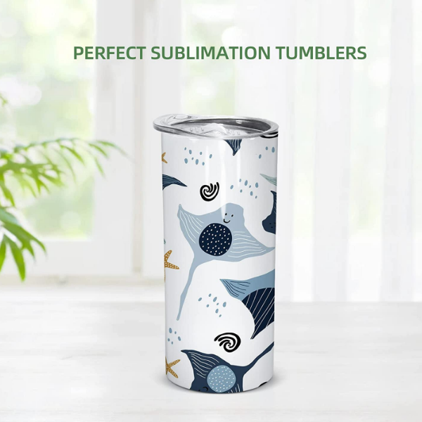 15oz CASE (30 UNITS) Sublimation Gerade Skinny Tumbler