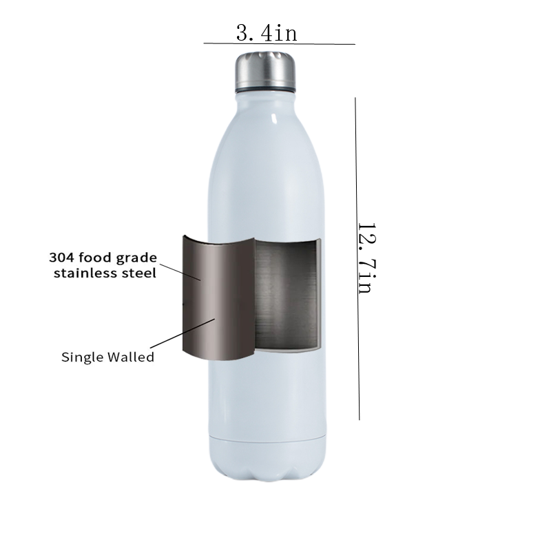 1000ml Blanks Water Bottle Cola Bottle