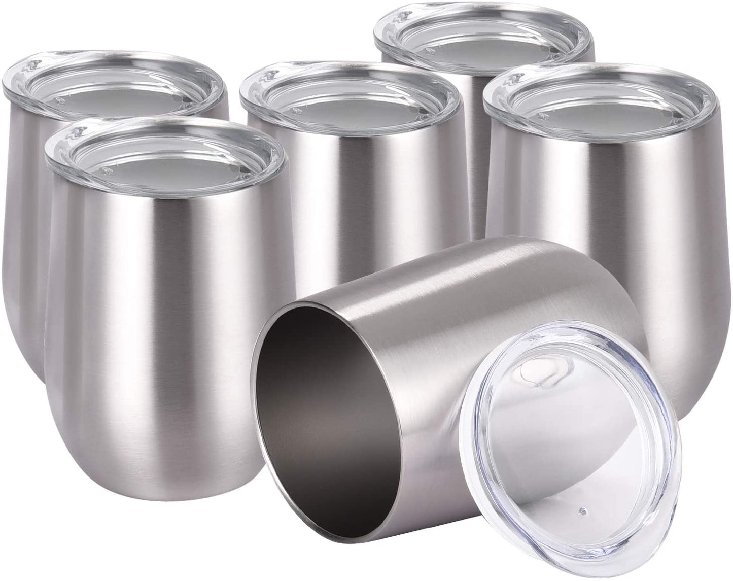 Fall von 16psc*12oz Wein Tumbler doppelwandiges Isolierungs-Vakuum mit Deckel