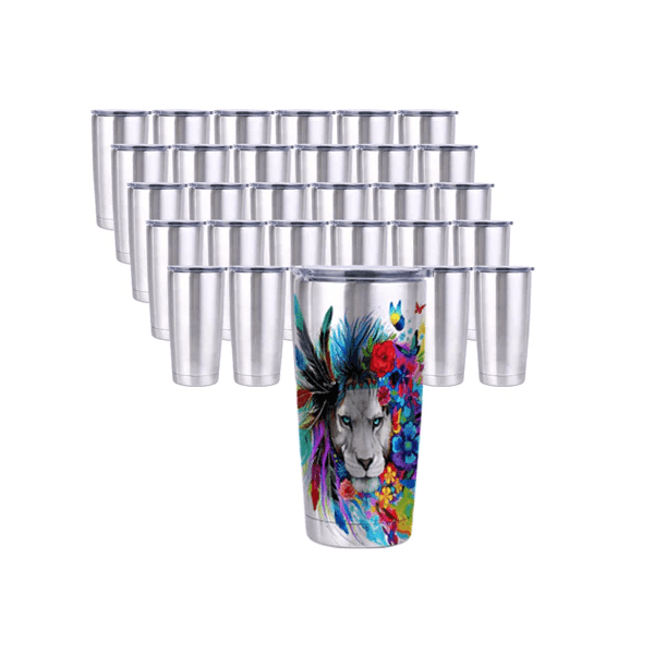 Fall von 30pcs/15pcs *20oz Regelmäßiger STAINLESS STAHL TUMBLERS Pulver Coat Tumbler