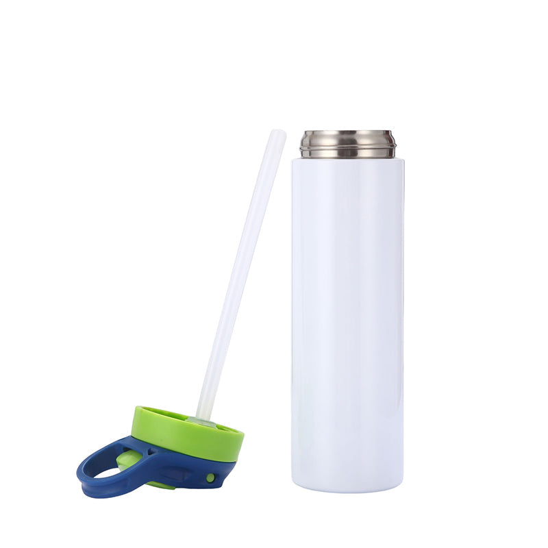 25 Stück 12oz/20oz Kind Sublimation Becher, leer, isoliert, niedlich, Schnabel Becher, Edelstahl Wasserflasche Sublimation Tumbler